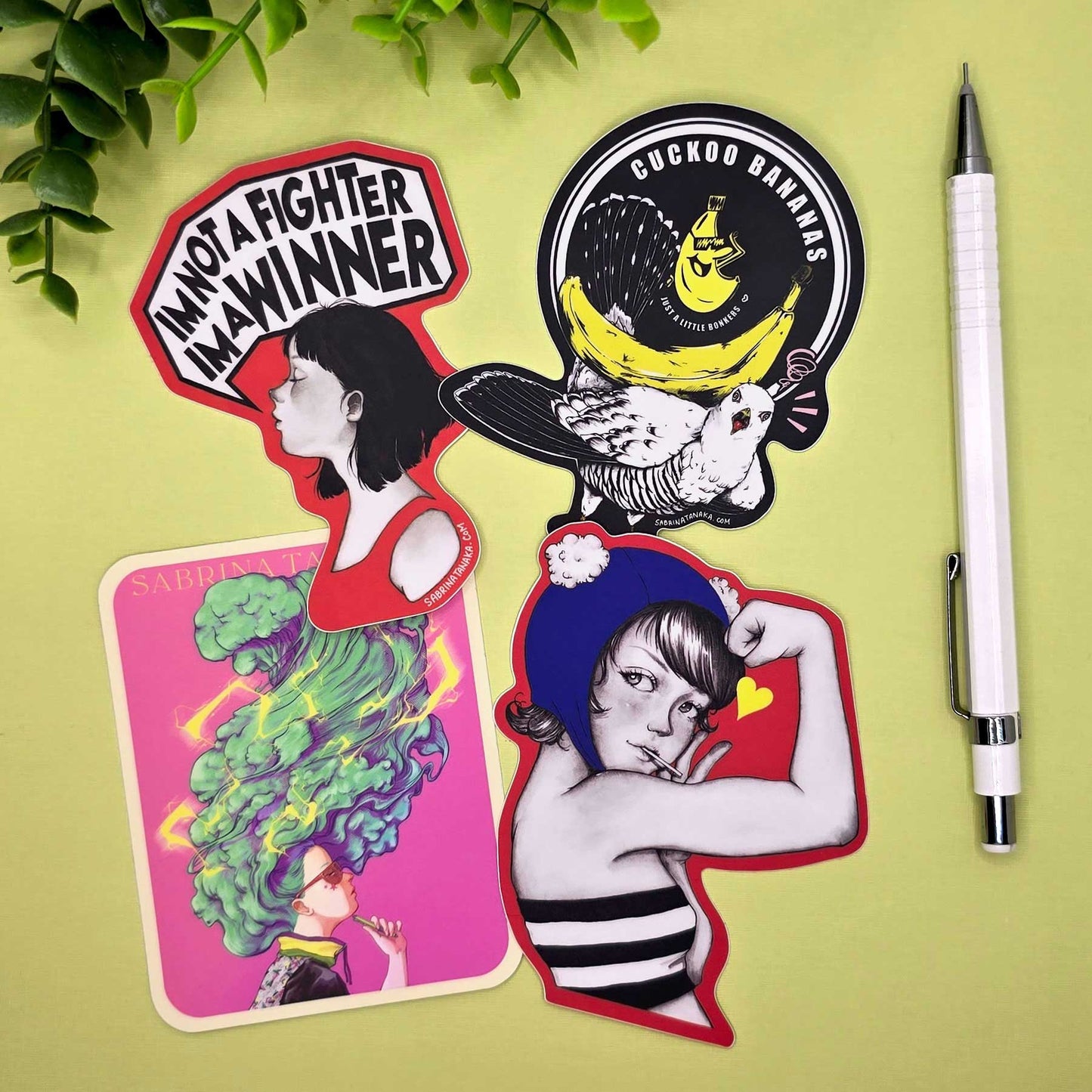 2025 - 4 Sticker Bundle