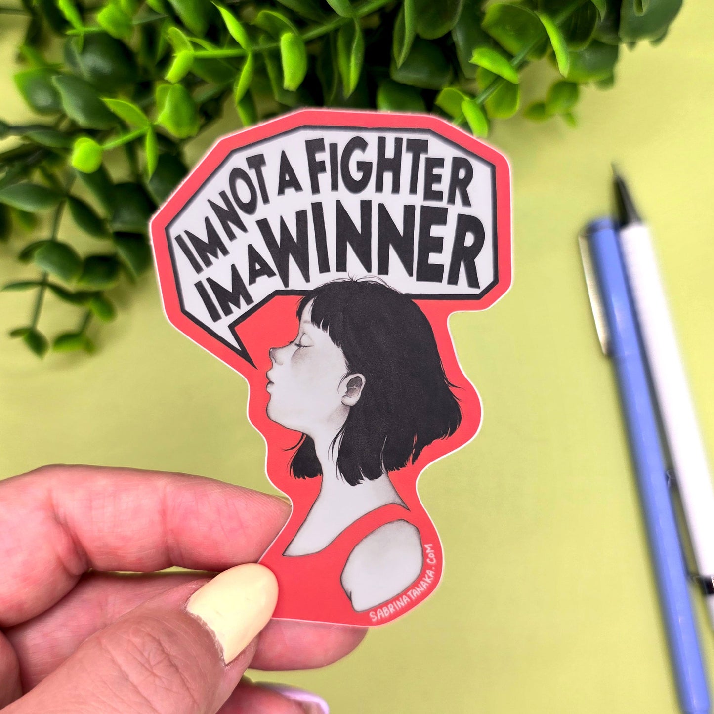 A Loosing Argument Sticker