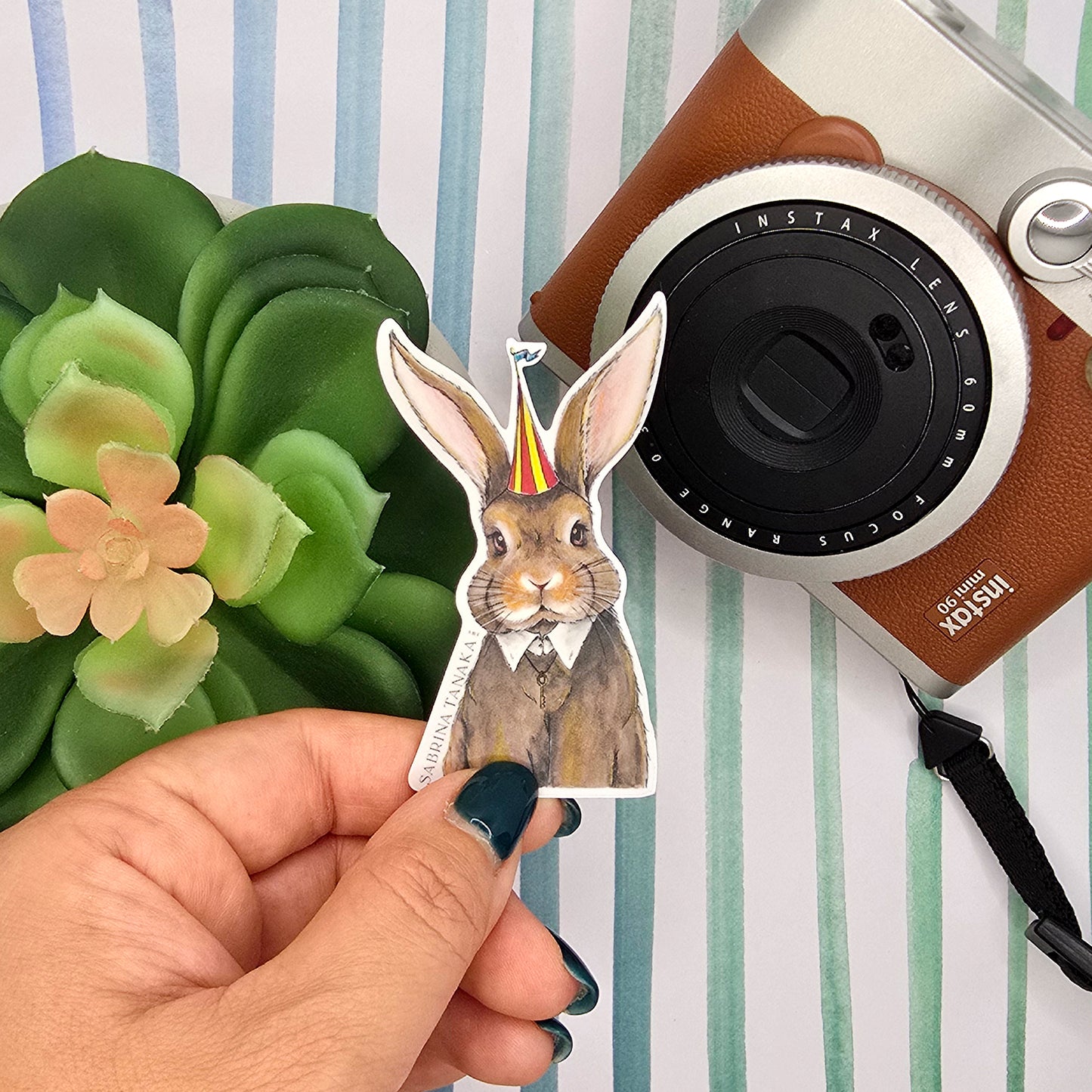 Circus Rabbit Sticker