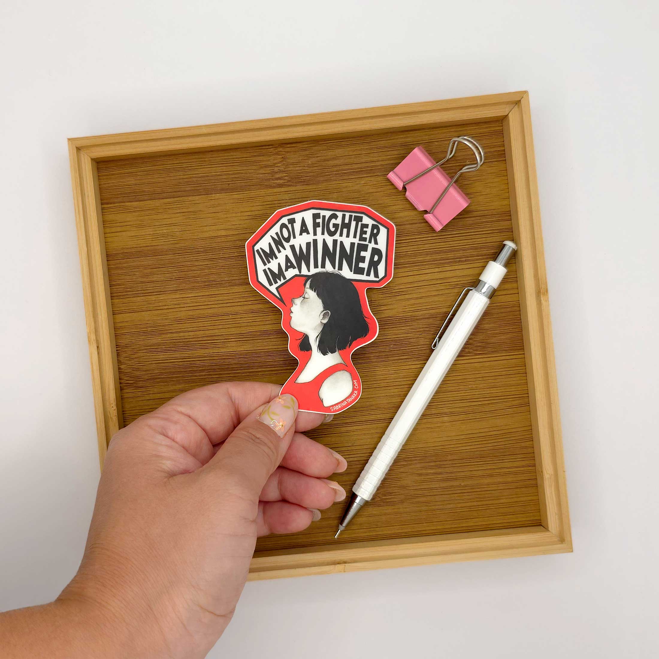 A Loosing Argument Sticker