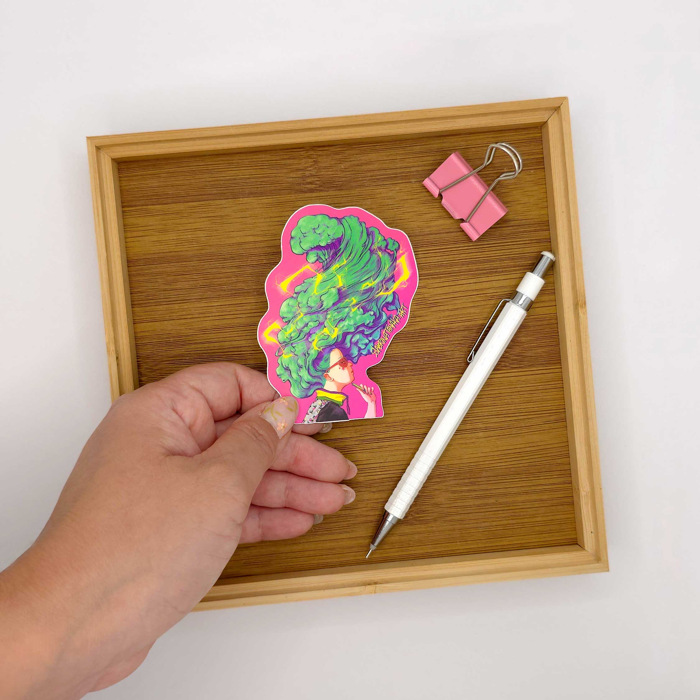Brain Storm Sticker