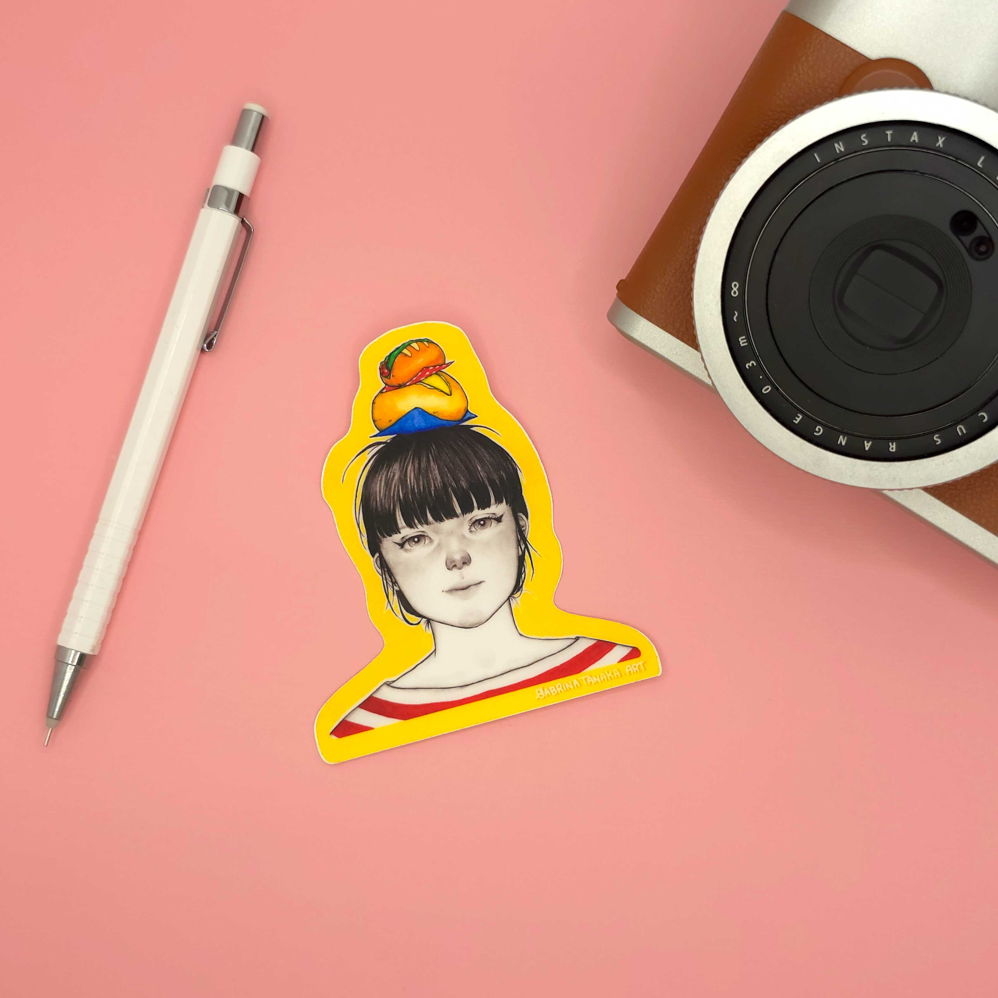 Bun Sticker