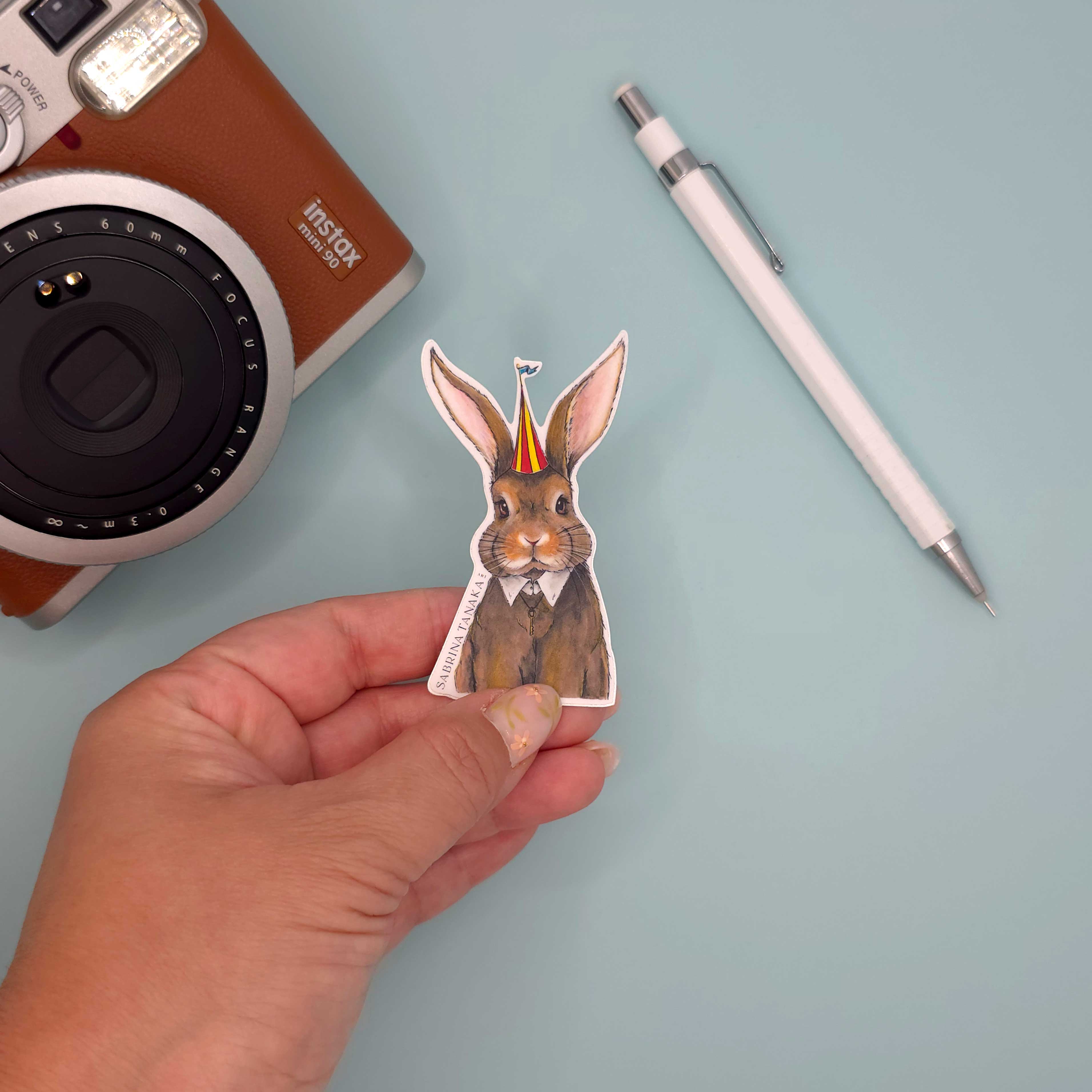 Circus Rabbit Sticker