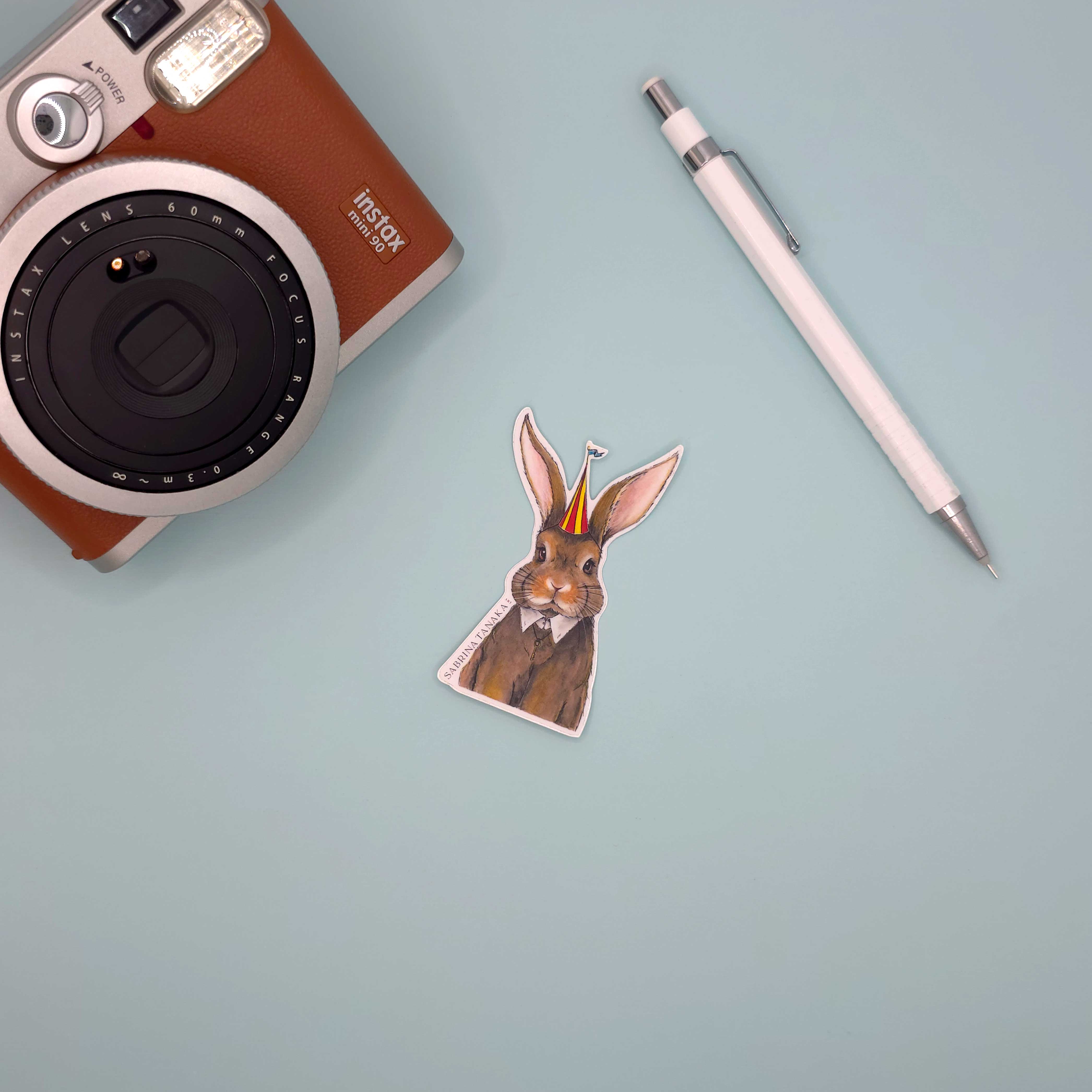 Circus Rabbit Sticker