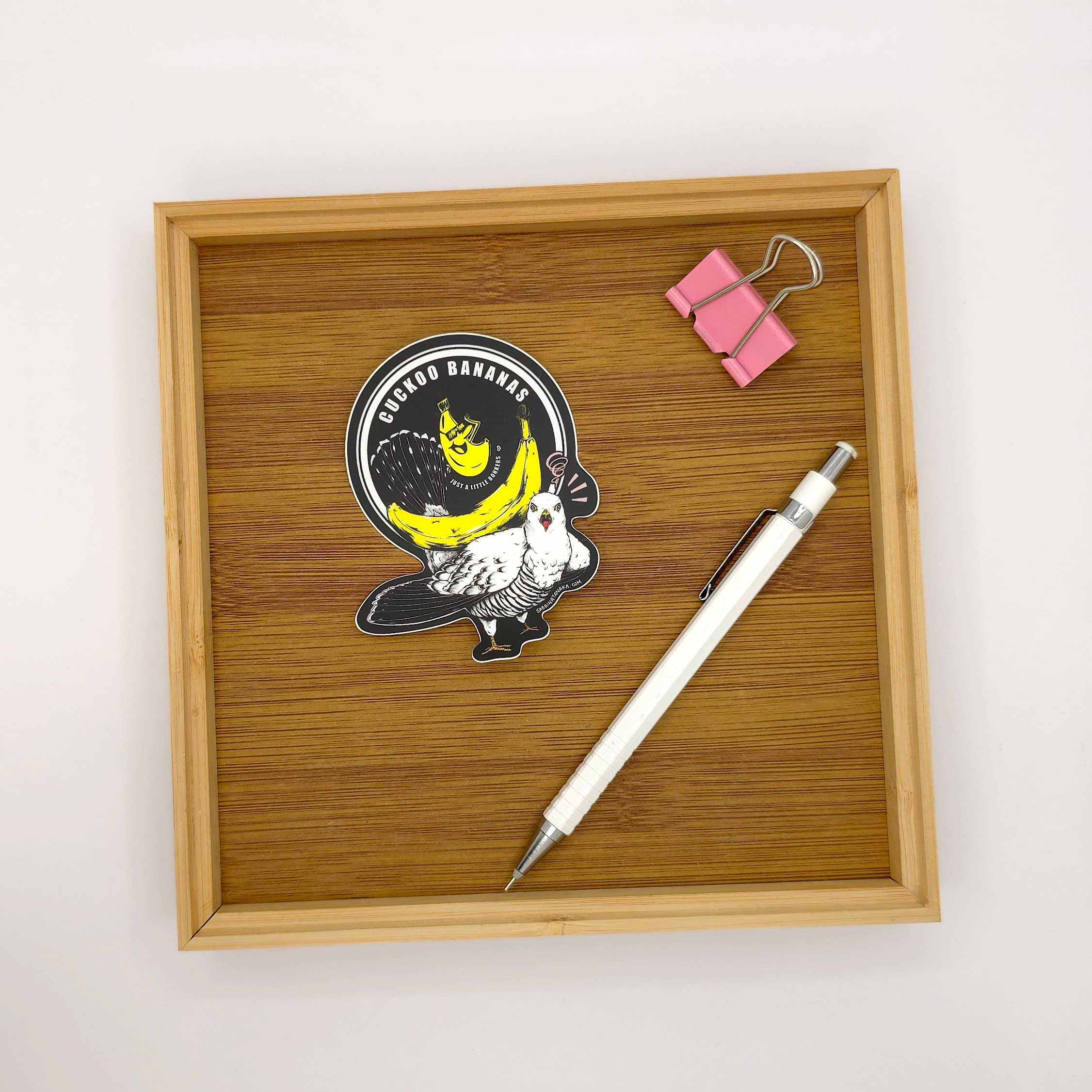 Cuckoo Bananas Sticker
