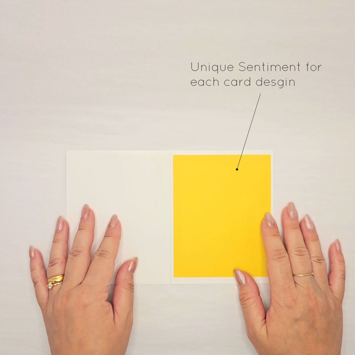 Picture showing placement of the insert with the glue dot installed.
