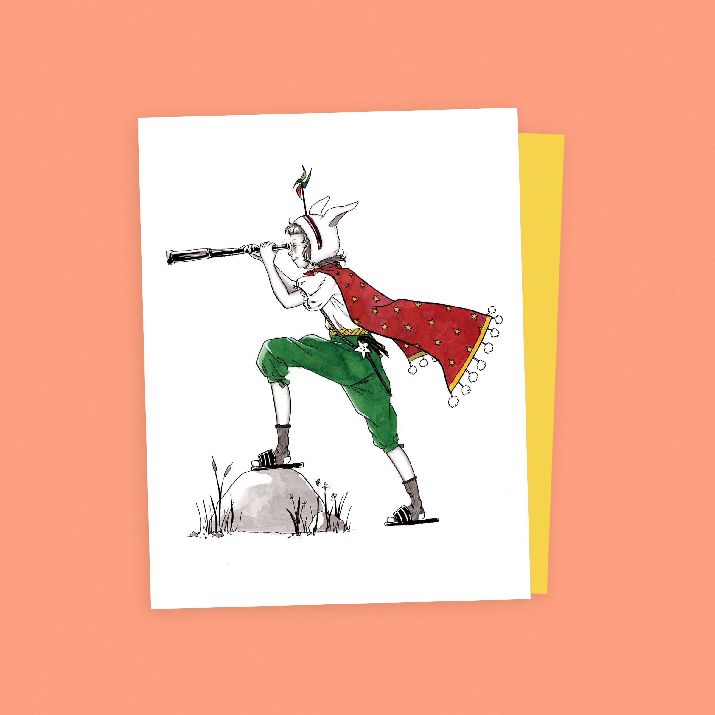 Scouting Adventure Greeting Card