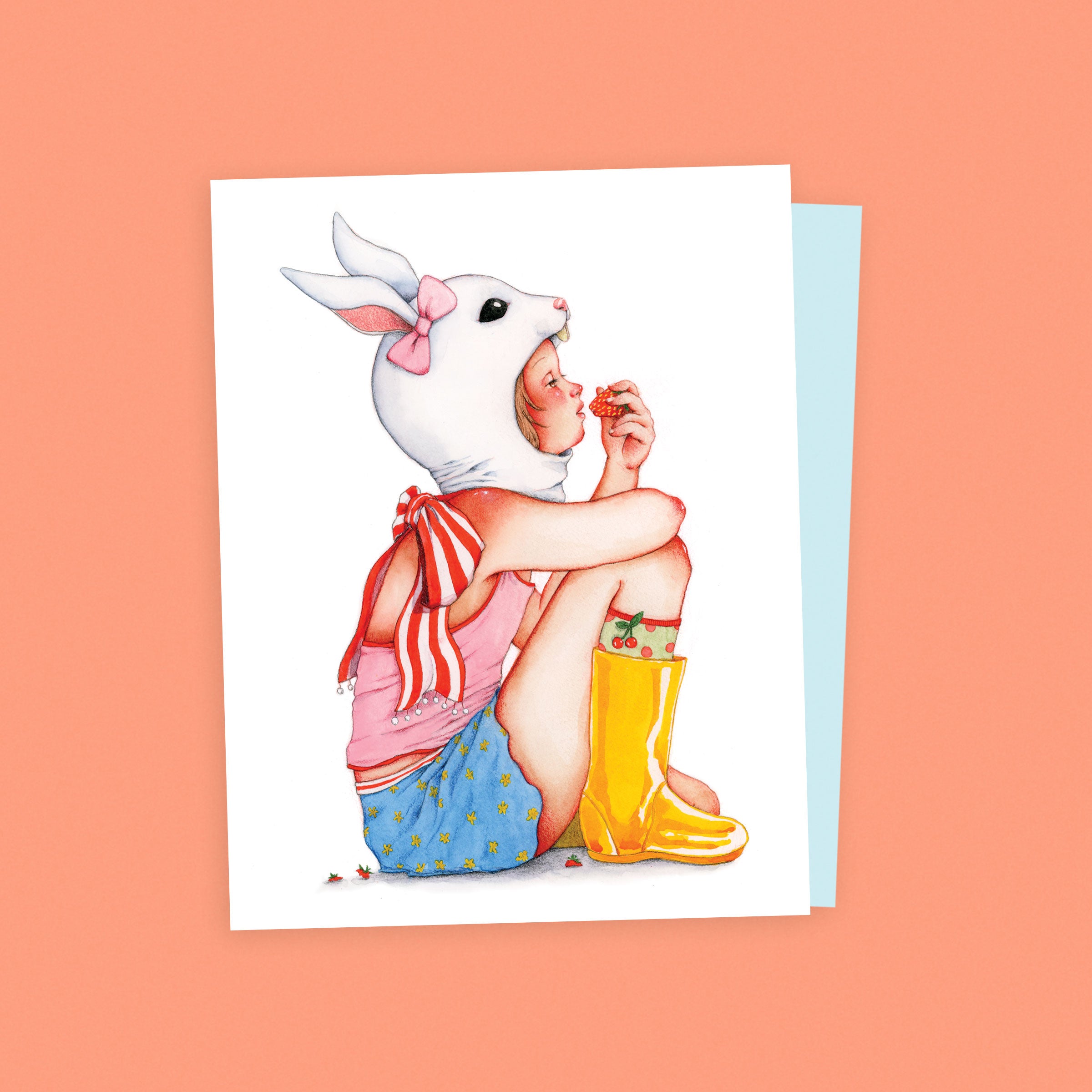 Summer Berry Break Greeting Card