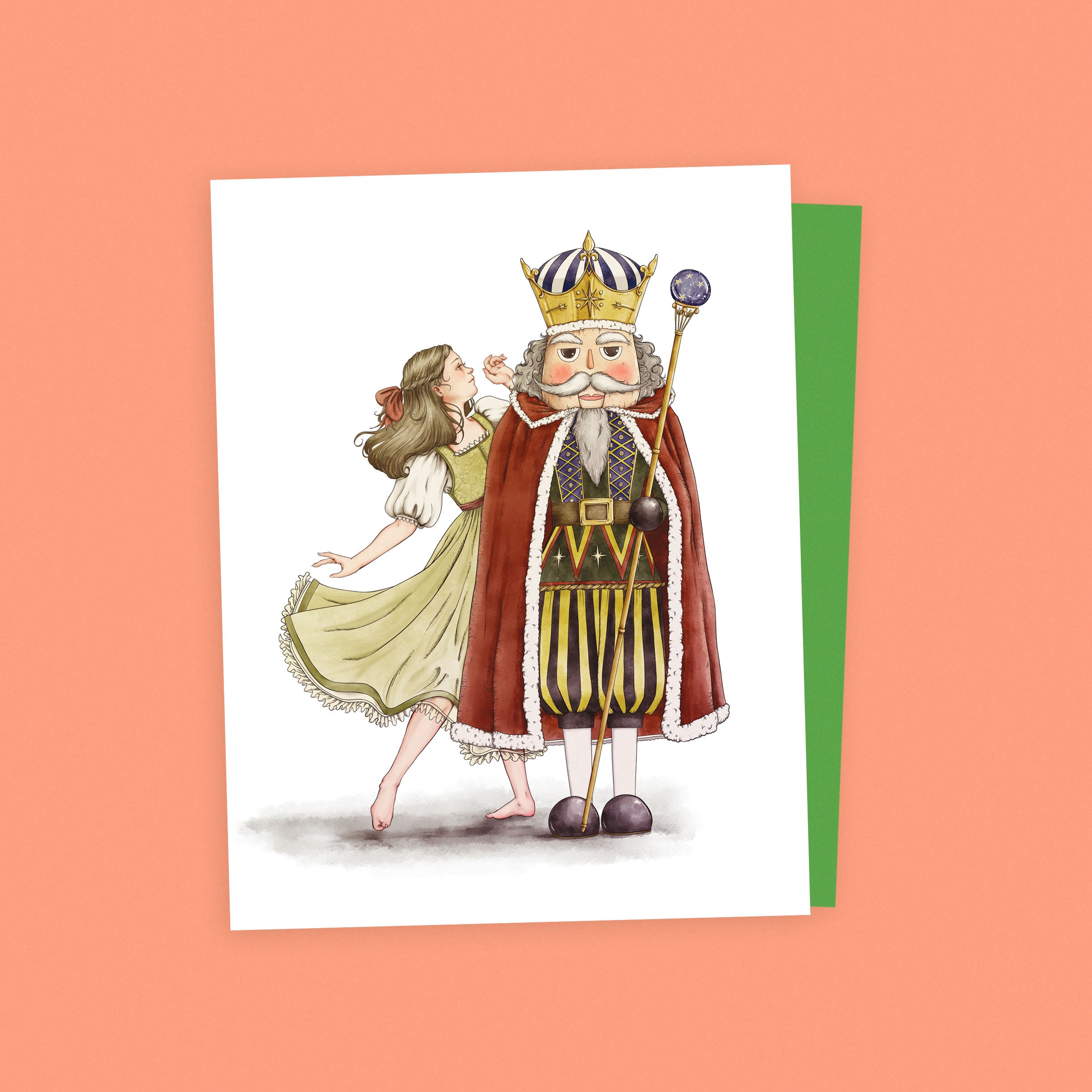 Sugar Plum- Christmas Greeting Card