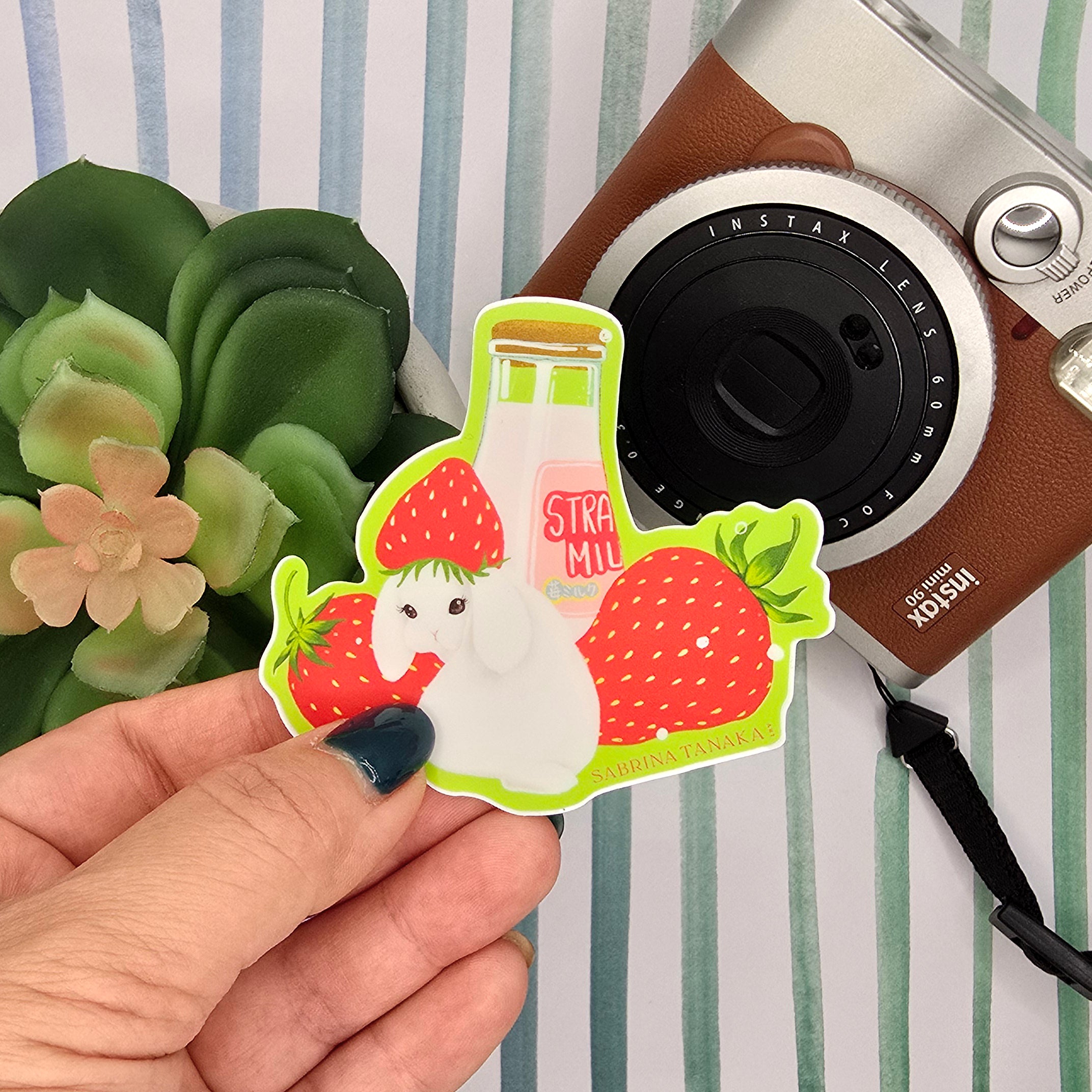 Strawberry Milk Sticker