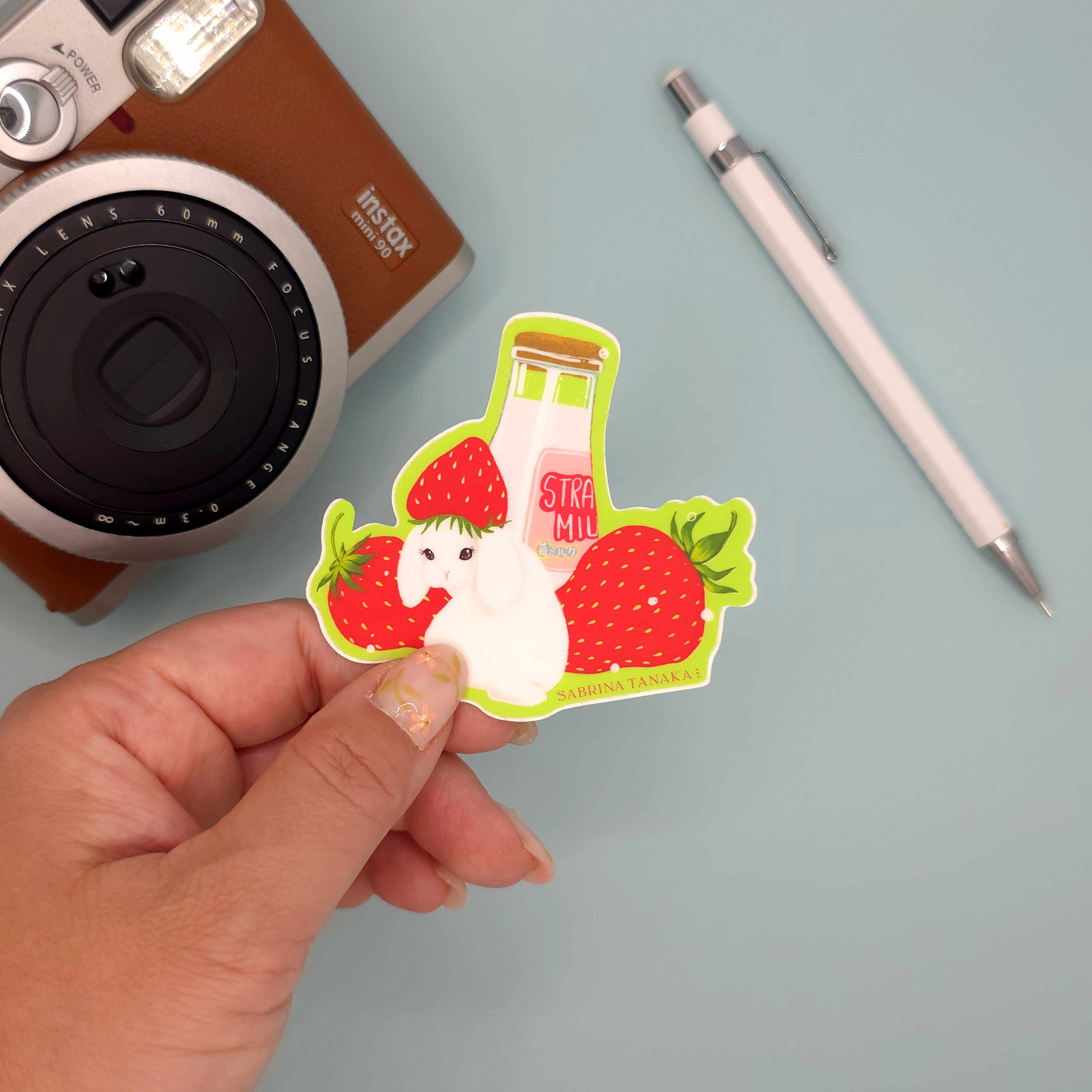 Strawberry Milk Sticker