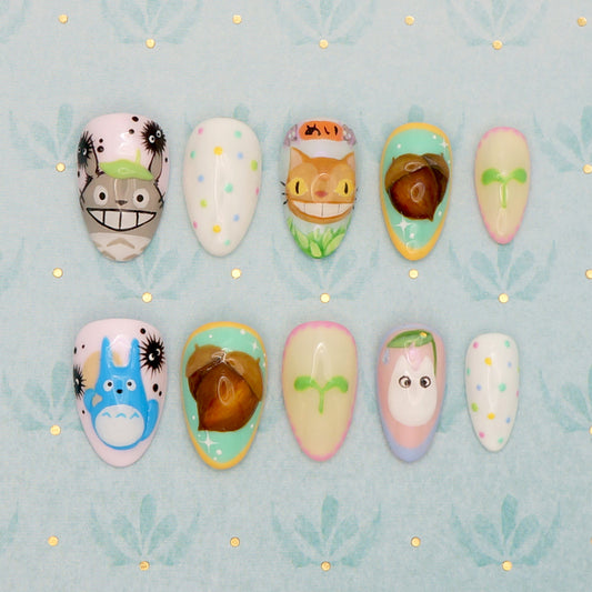 My Neighbor Totoro  Press-On Nails