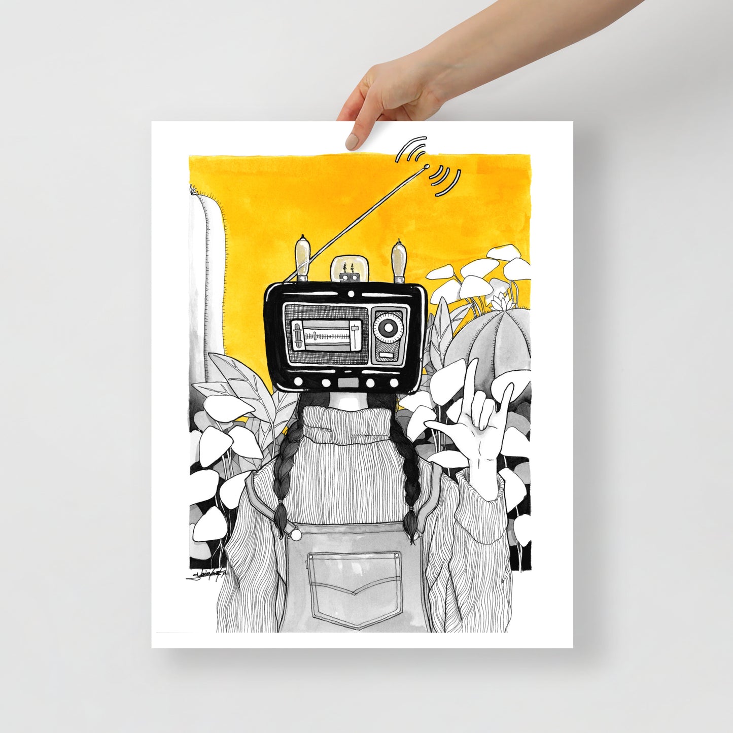 Radio Head 16x20 Poster