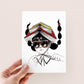 Greeting Card - Book Helmet