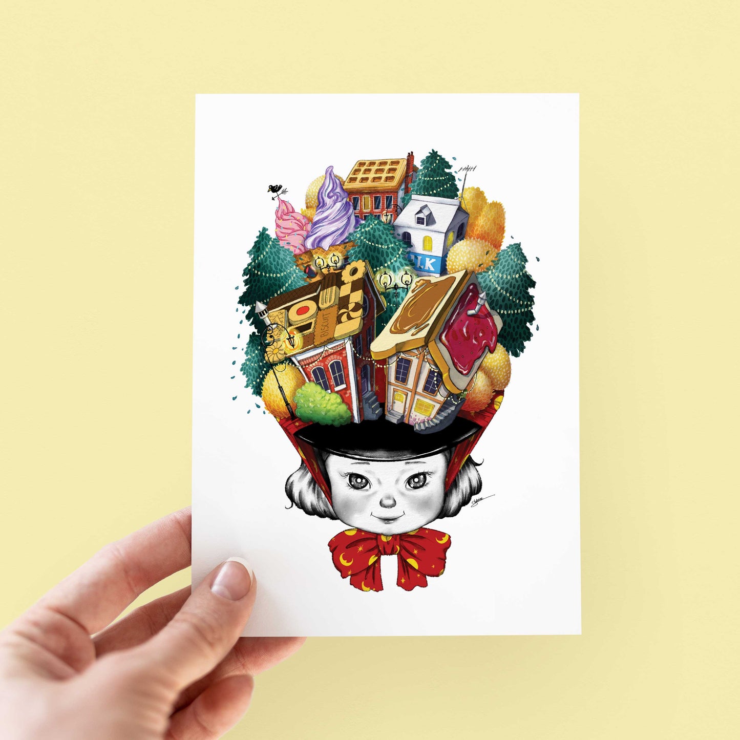 Greeting Card - Sweet Top Hat