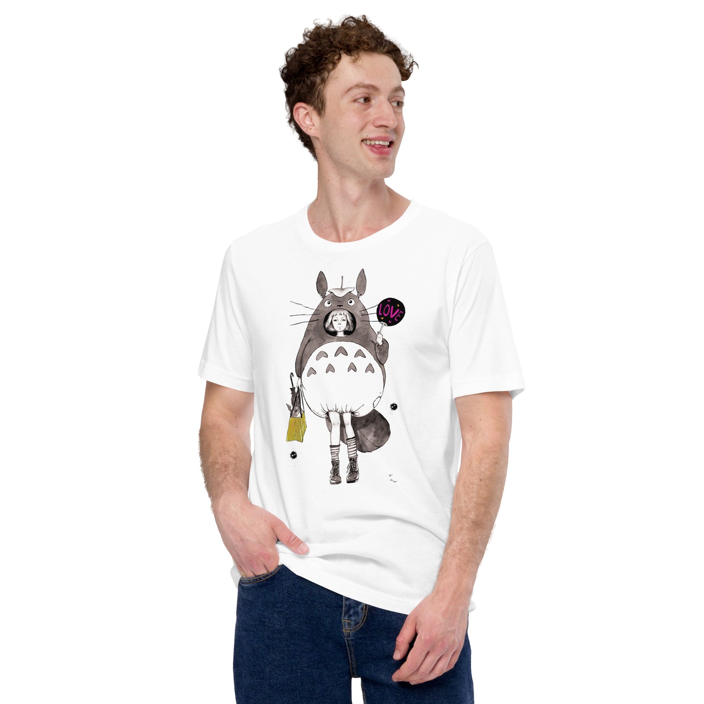 TotoroFan - White Unisex t-shirt