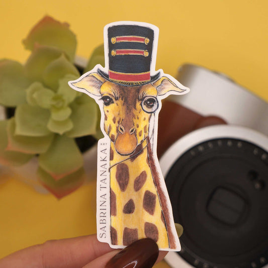 Circus Giraffe Sticker