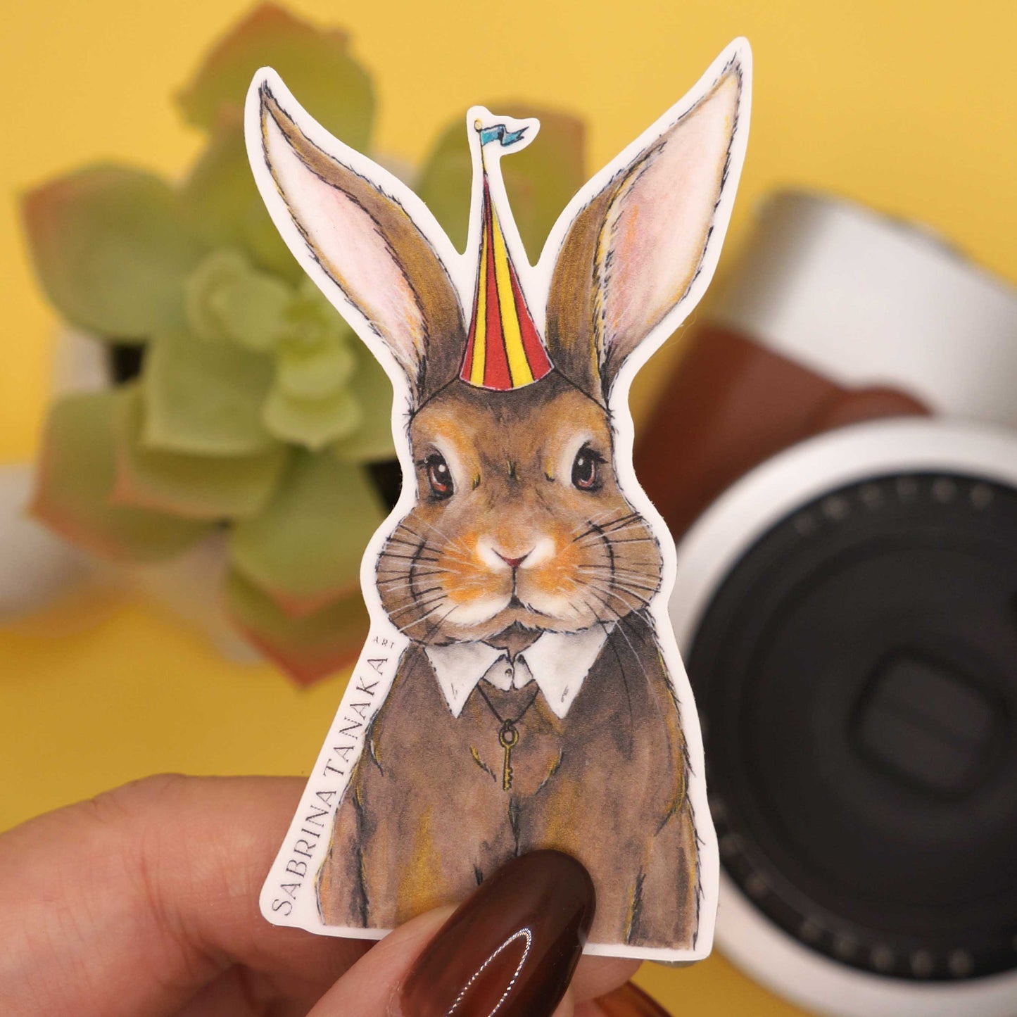 Circus Rabbit Sticker