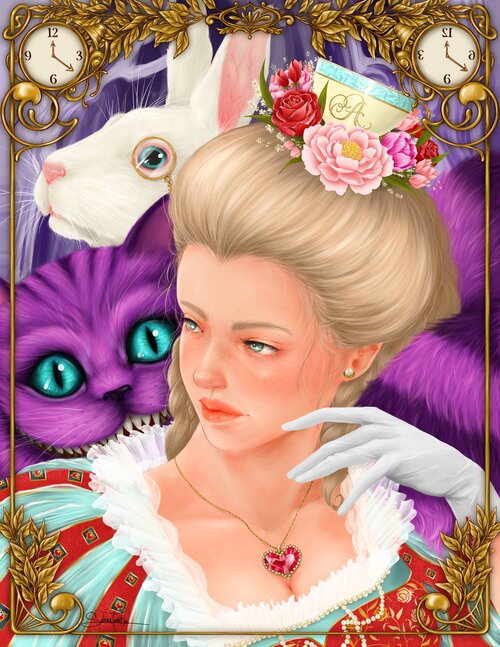 Alice the Queen of Hearts